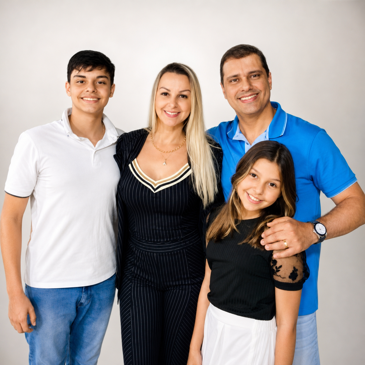 Dr. Rodrigo Nascimento com sua família